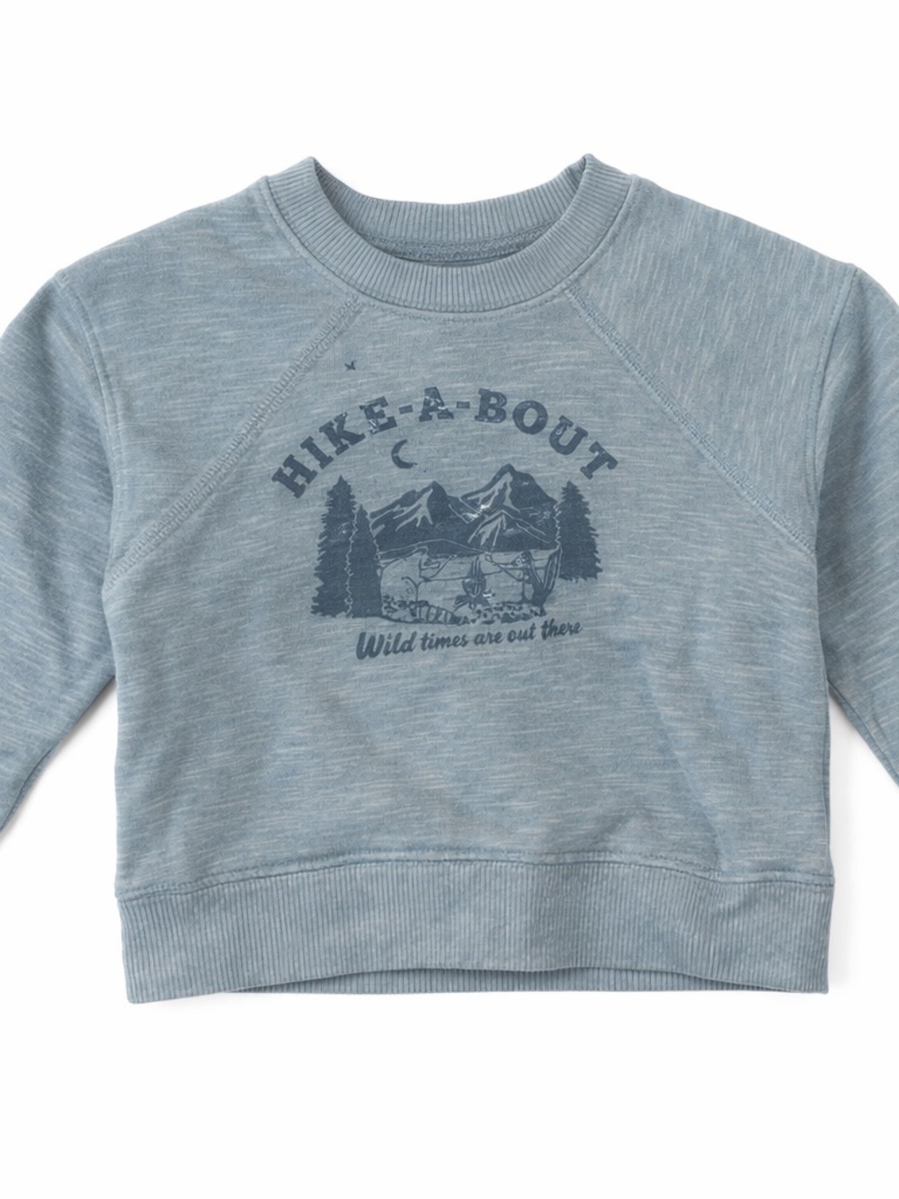 Blue Graphic Baby Sweatshirt